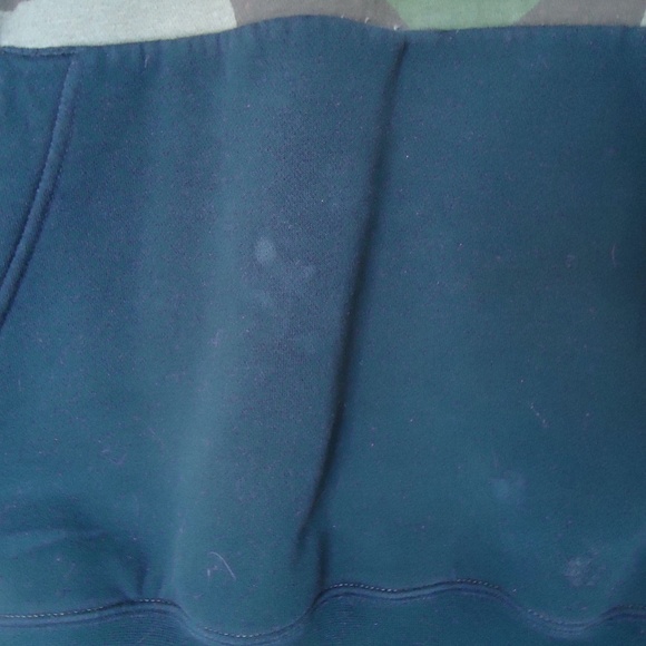 Nike Air Jordan Camo Print (Olive Green) Hoodie/Sweatshirt/Pullover - Size L - Picture 6 of 8